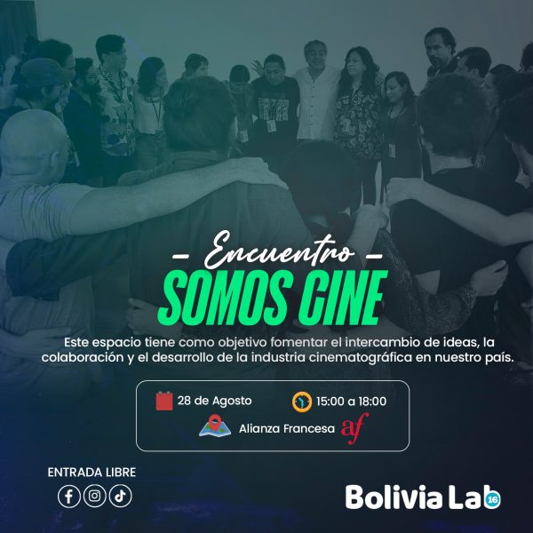 El segundo Encuentro SOMOS CINE reunirá a la industria cinematográfica de Santa Cruz 