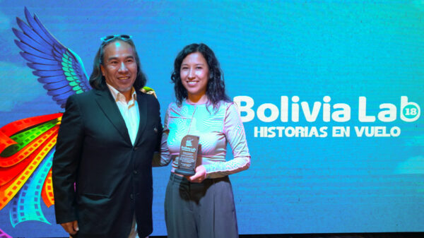 Sasha Salaverry es reconocida como talento emergente del cine boliviano